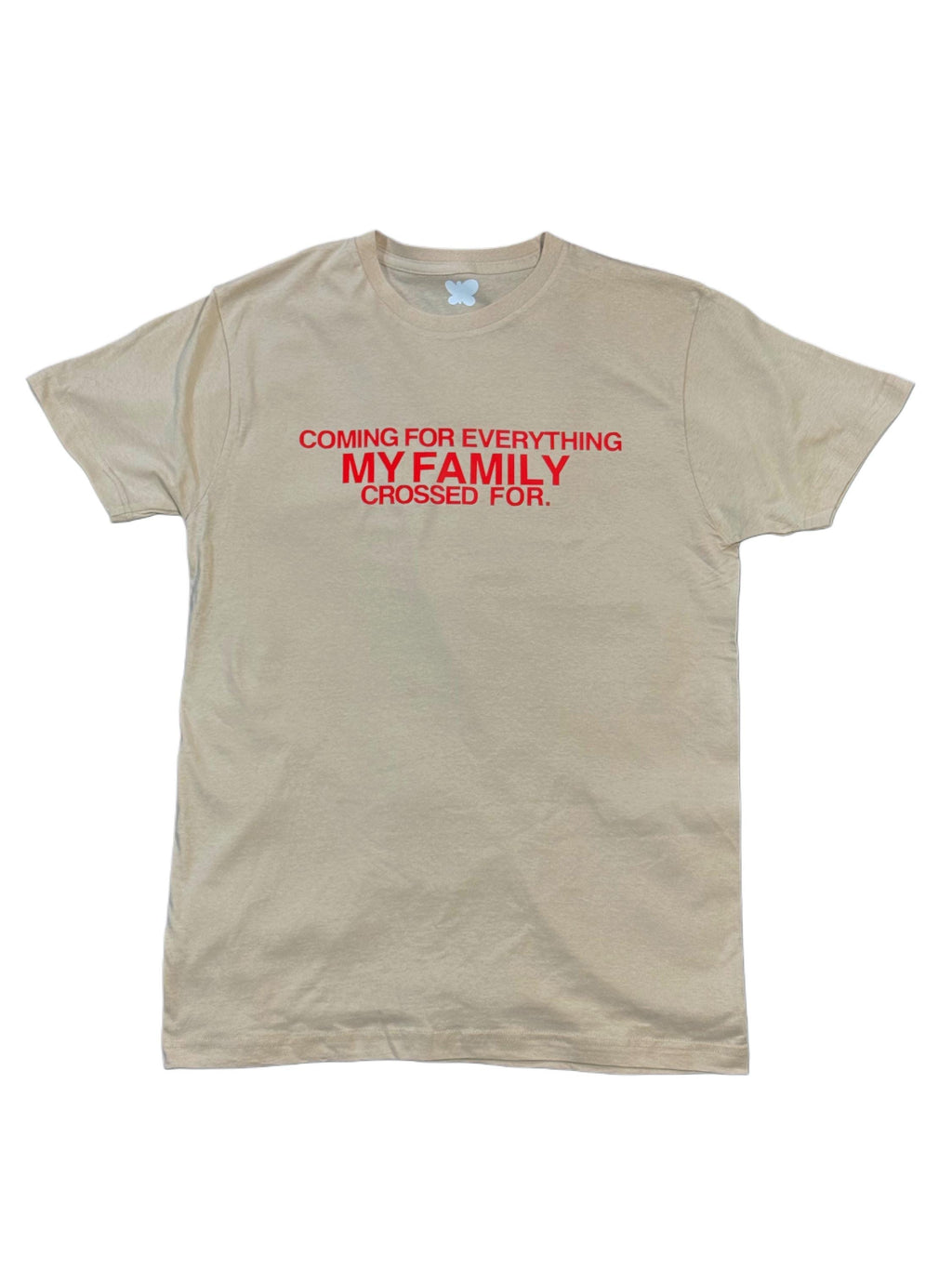 Latina Immigrant Support T-Shirt: "Coming for Everything My Family Crossed For"