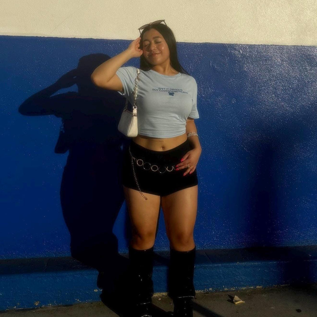 Isn’t It Obvious? Soy Centroamericana Crop Top | Central American Pride Shirt | Latina Graphic Tee