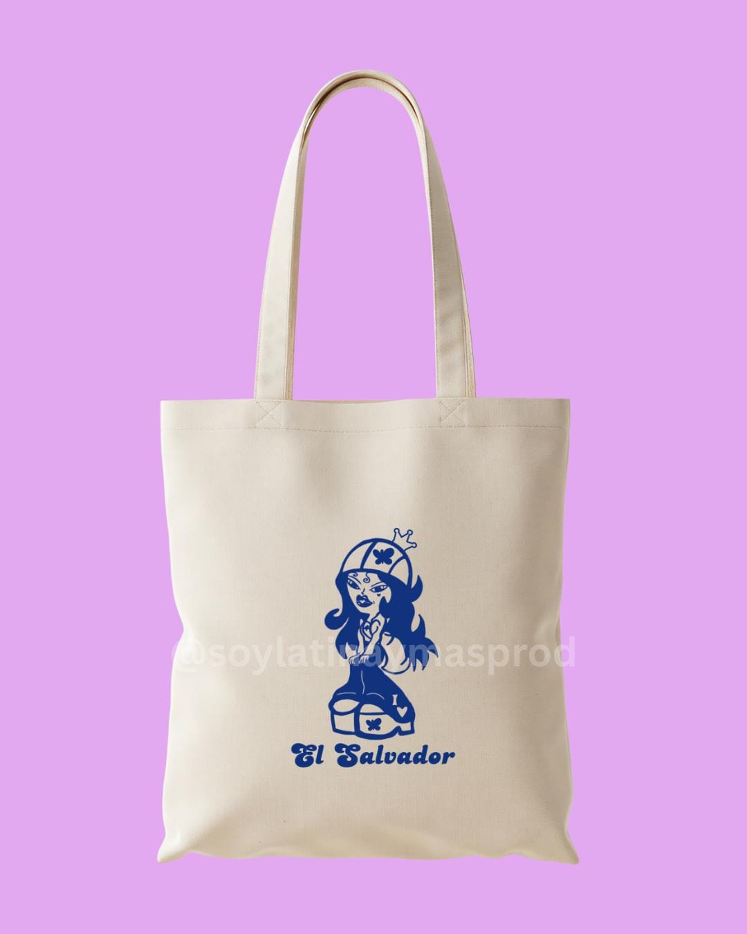 Latina Doll ToteBag – Small / Large | All Latino Countries