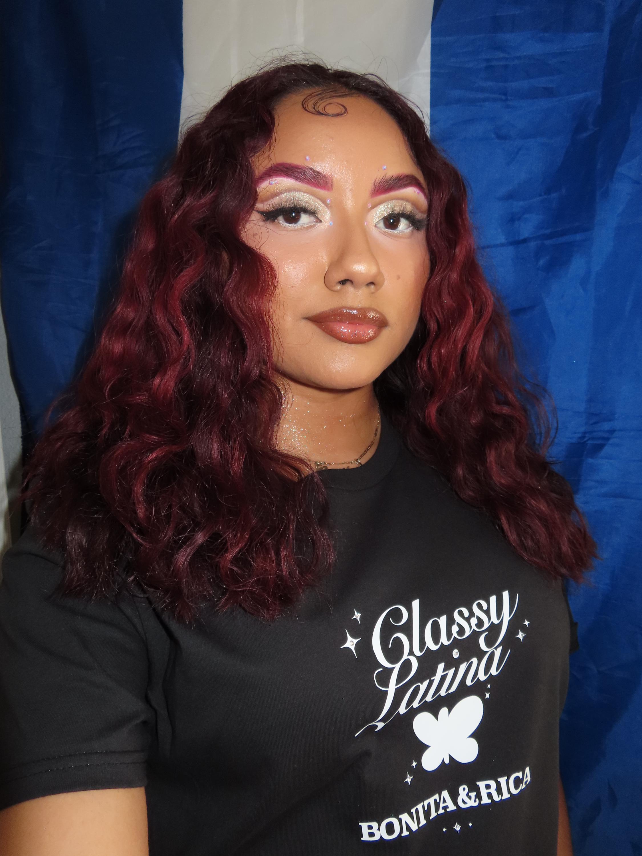 Classy Latina "Bonita & Rica" Latina Tee - Handmade Bedazzled Shirt