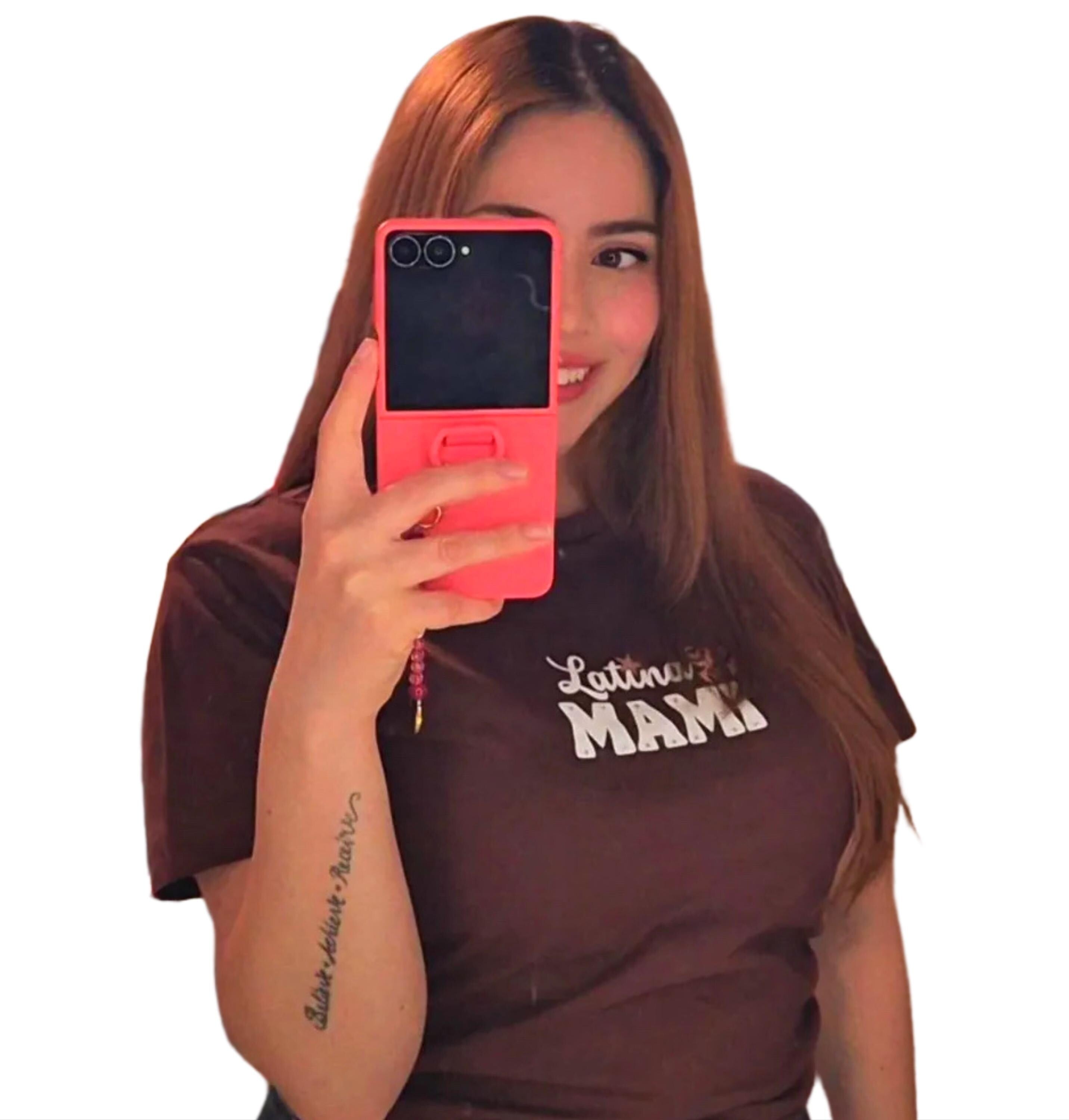 Latina Mami T-Shirt: Leopard Butterfly Graphic Tee