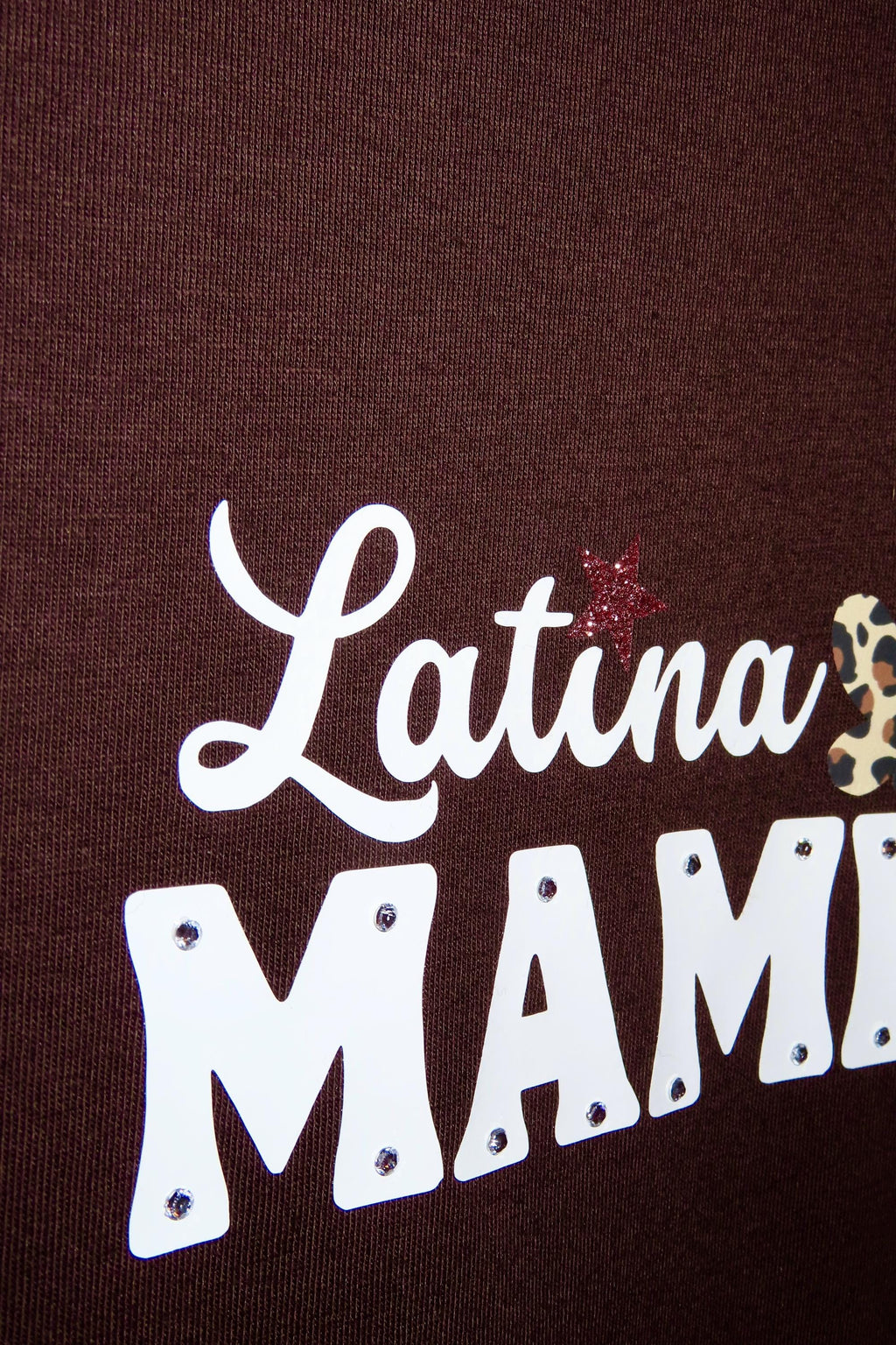 Latina Mami T-Shirt: Leopard Butterfly Graphic Tee