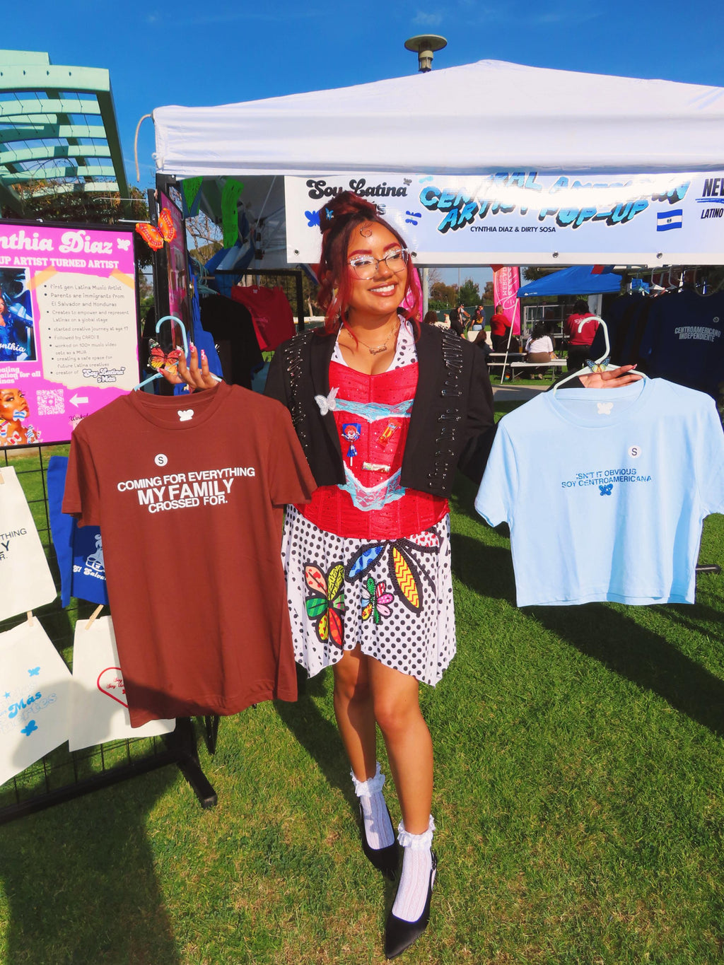 Isn’t It Obvious? Soy Centroamericana Crop Top | Central American Pride Shirt | Latina Graphic Tee