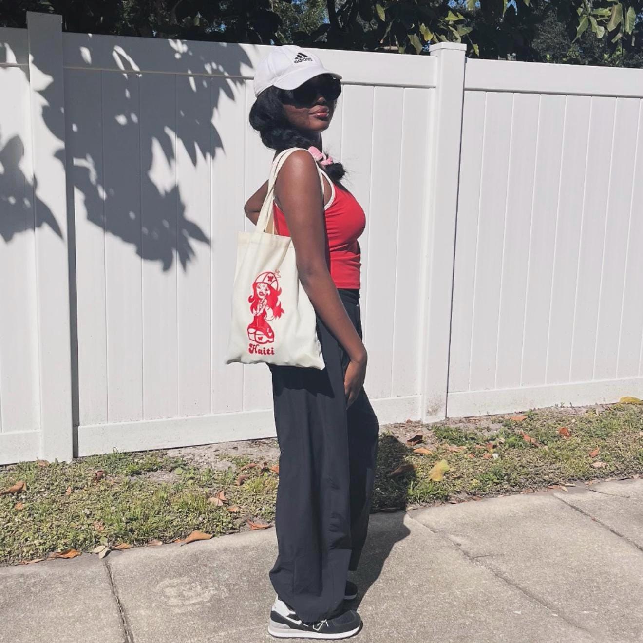 Latina Doll Tote Bag – Small / Large | (Caribbean)