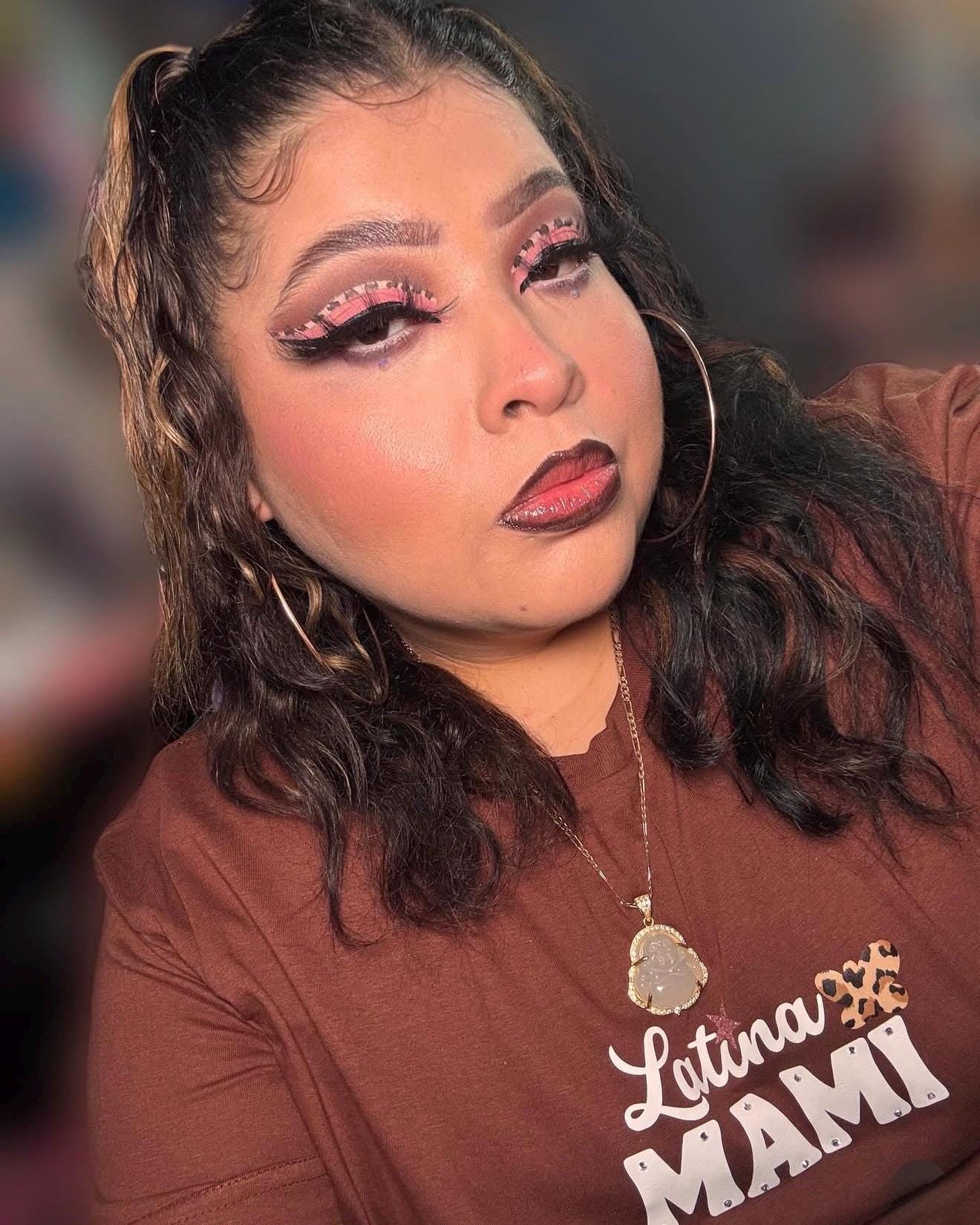 Latina Mami T-Shirt: Leopard Butterfly Graphic Tee